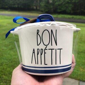 NWT Rae Dunn Disney Pixar Ratatouille "Bon Appetit" Mini Baker Baking Dish